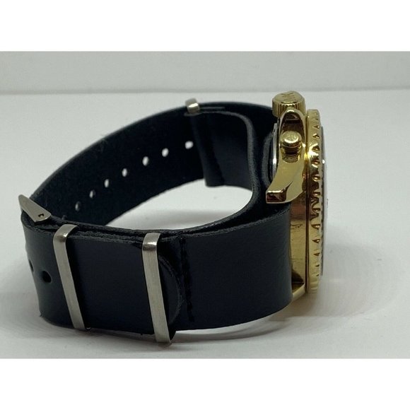 Michael Kors MK5874 Womens Black Leather Analog Ch main image 6